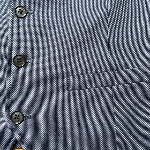 Joseph Abboud Heritage Vest in Blue - Picture 3 of 5